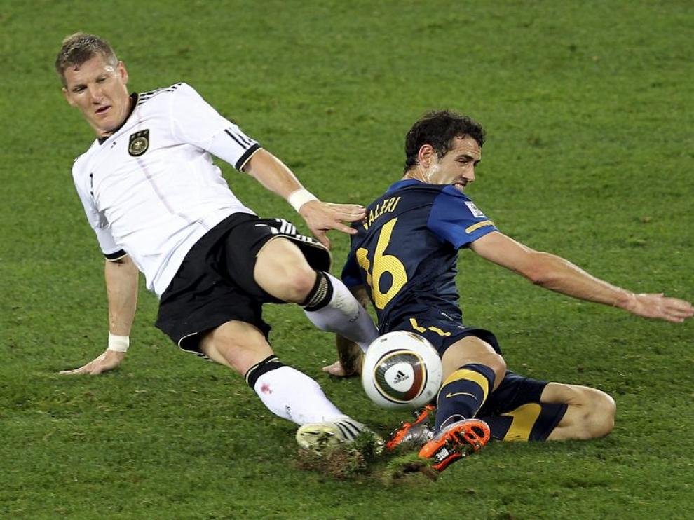 Un momento del Alemania-Australia