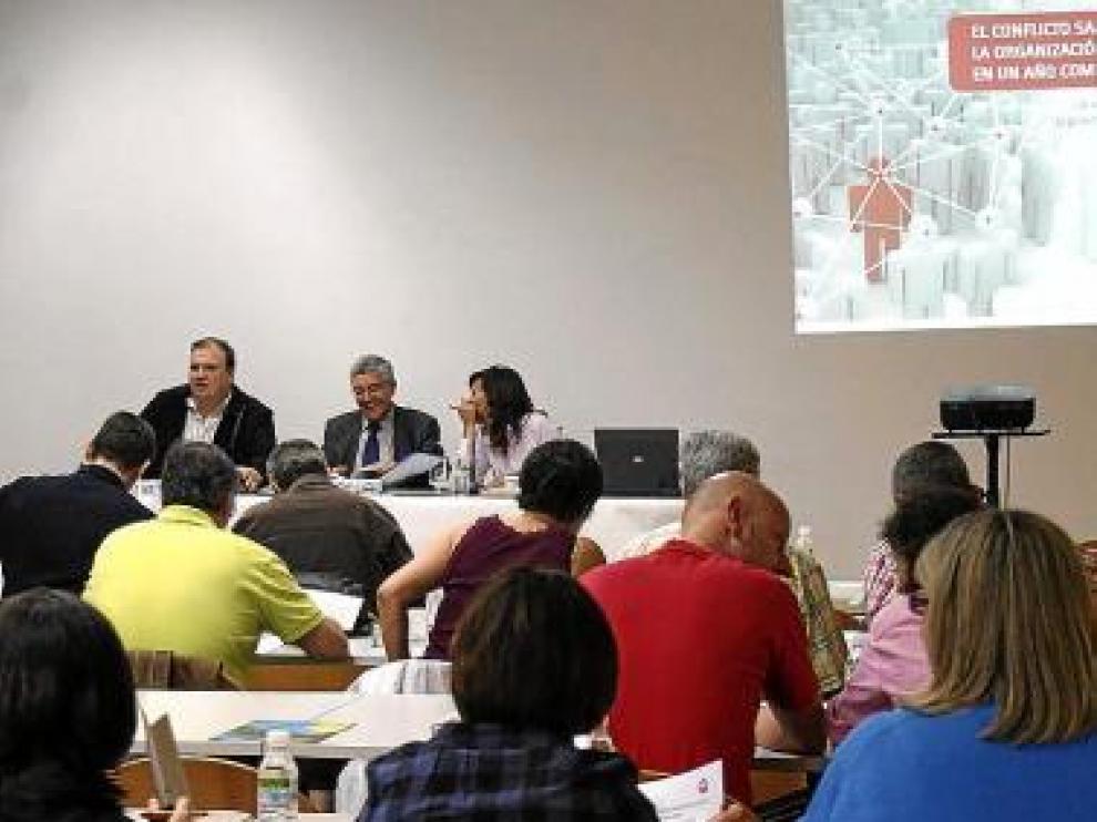 Un momento del acto inaugural de las jornadas.