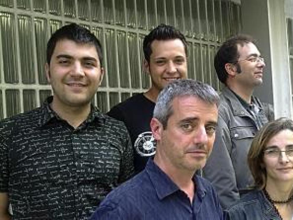 D. Alquézar, J. Jiménez, J. Sala, J. Serrat, R. M. Portella y H. Carulla.