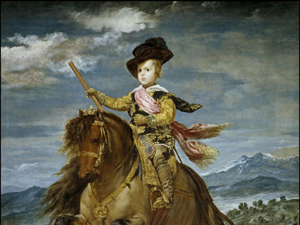 'El príncipe Baltasar Carlos, a caballo' (1635-36), por Diego Velázquez