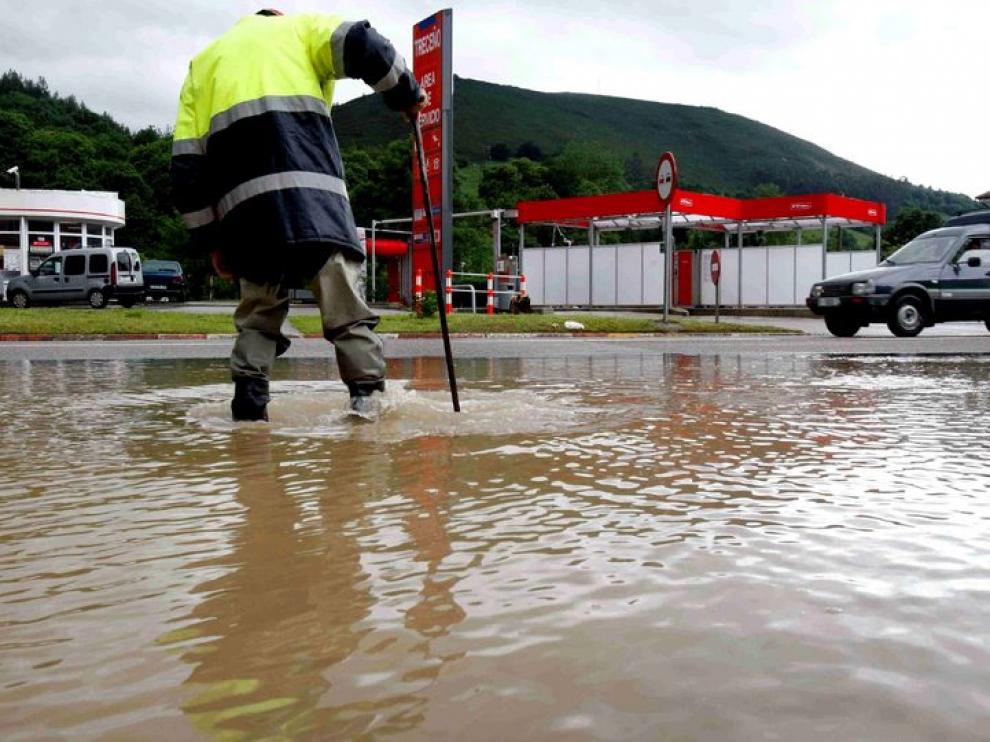 Inundaciones en Treceño, Cantabria