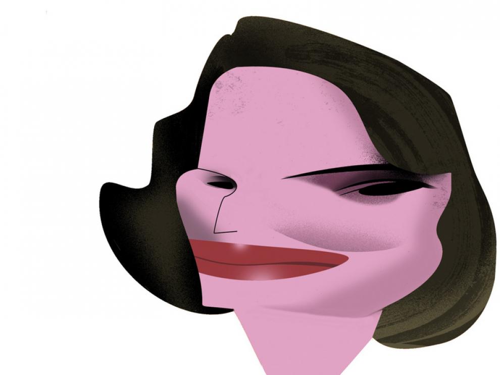 Una caricatura de Laforet