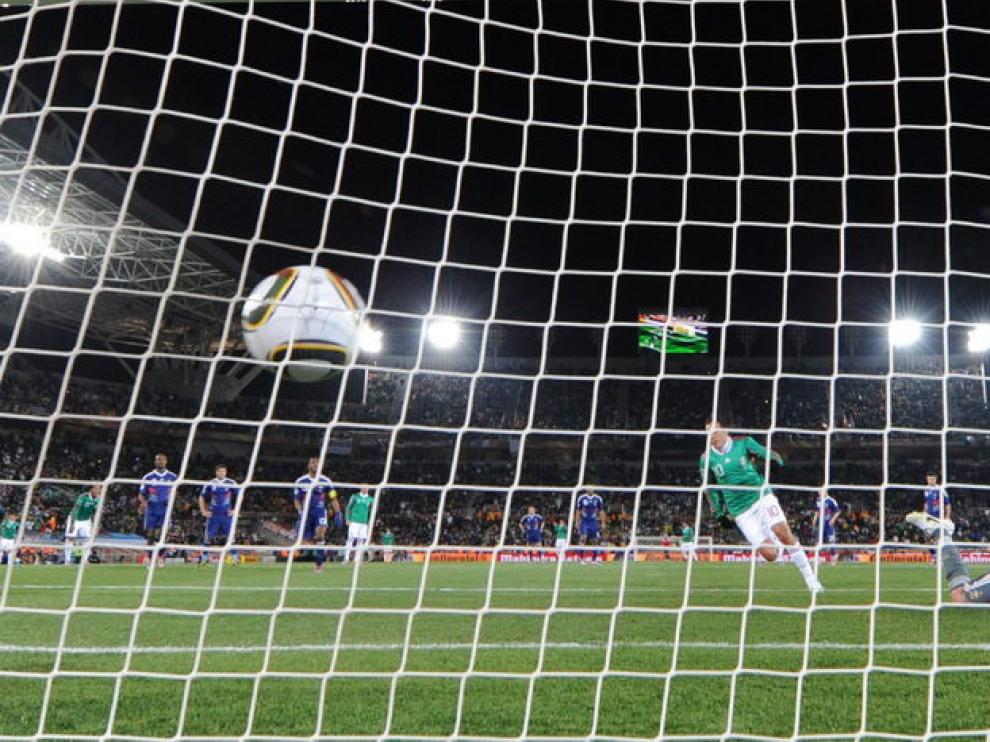 Uno de los goles de México