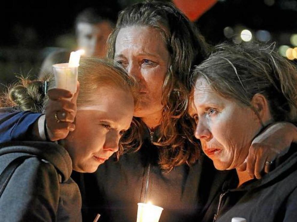 Familiares de Gardner participaron en la noche del jueves en una vigilia durante su ejecución.