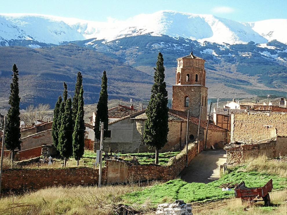 Vista de la localidad zaragozana.