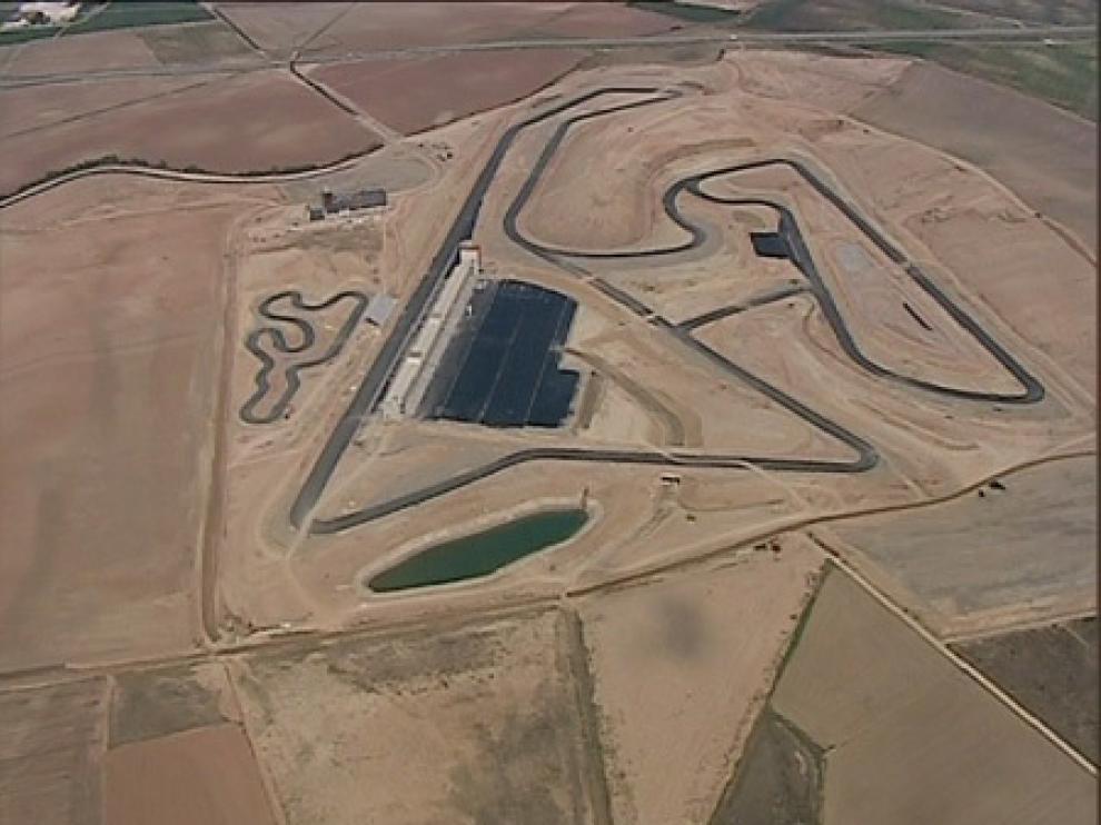 Vista aérea del circuito.