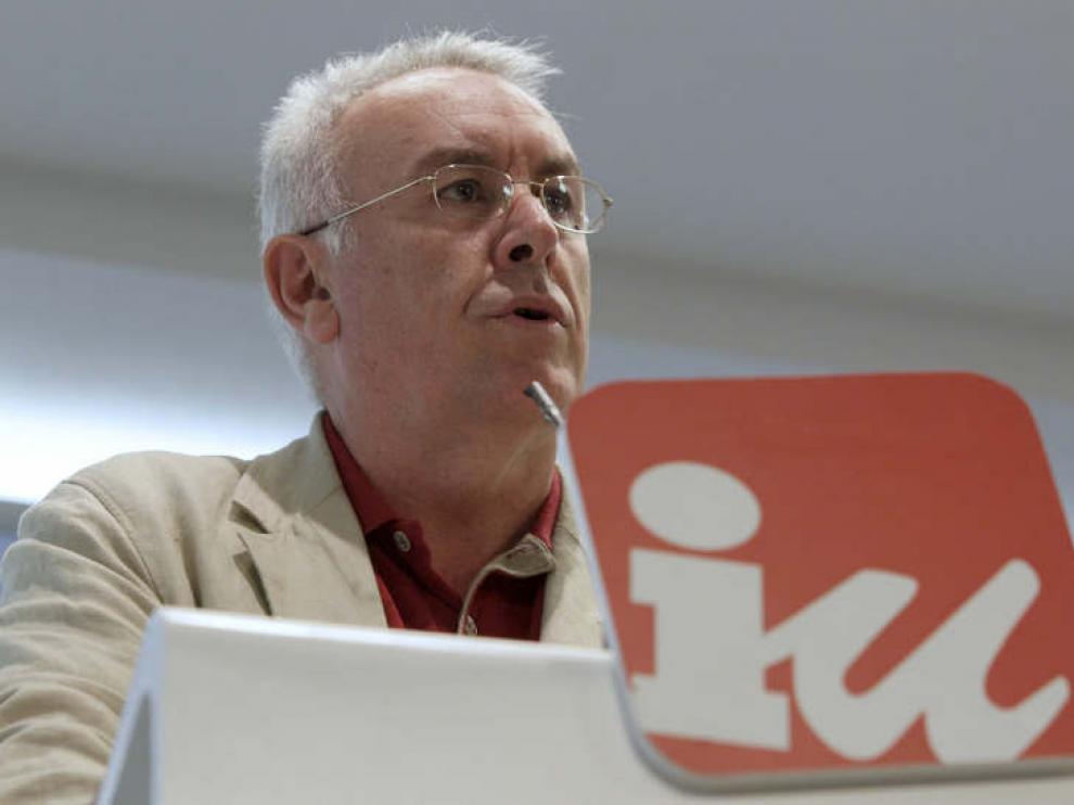 El coordinador general de Izquierda Unida, Cayo Lara