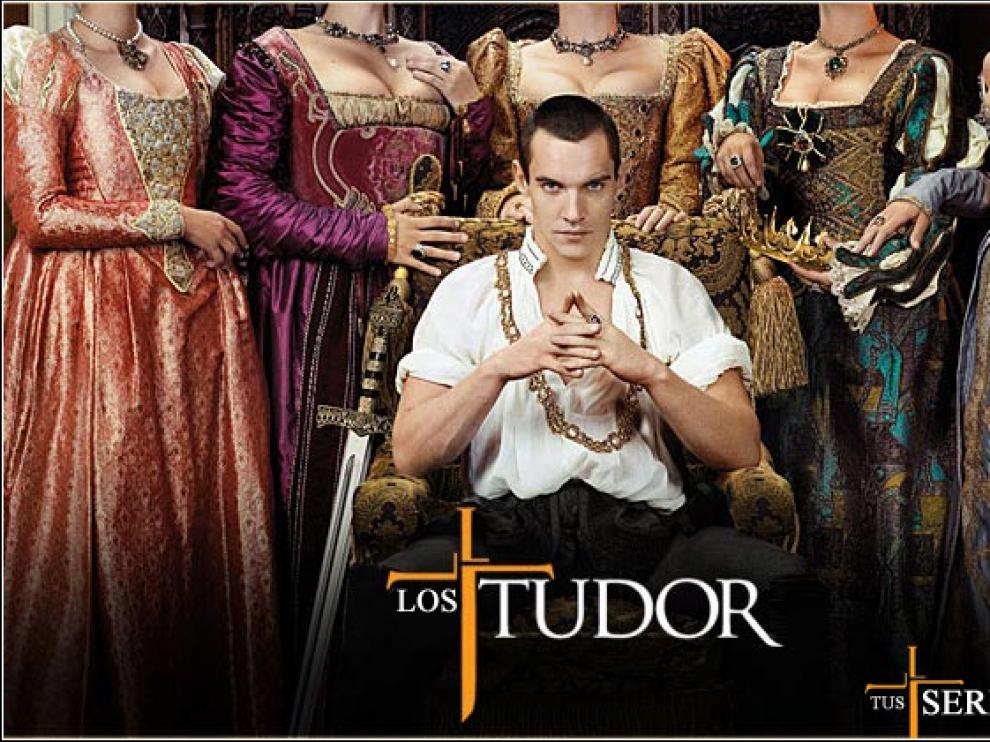 Imagen promocional de la serie 'Los Tudor'