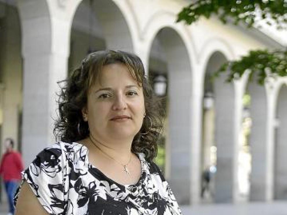 Ana Isabel González, en paro desde septiembre de 2009.