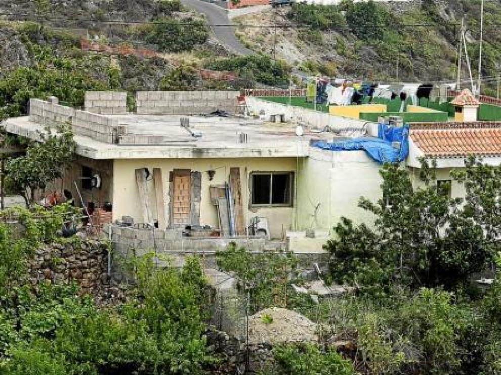 Vivienda en La Guancha, Tenerife, donde se produjo el caso de violencia doméstica.