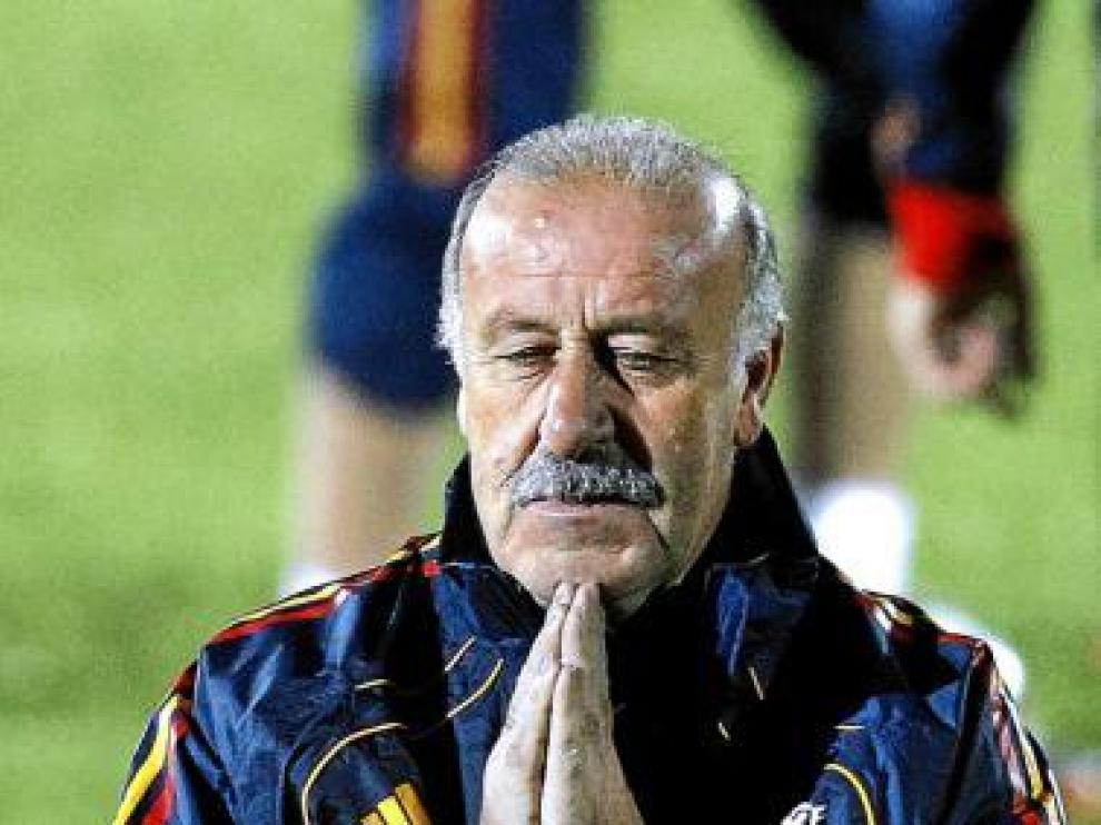 Vicente del Bosque, seleccionador nacional.
