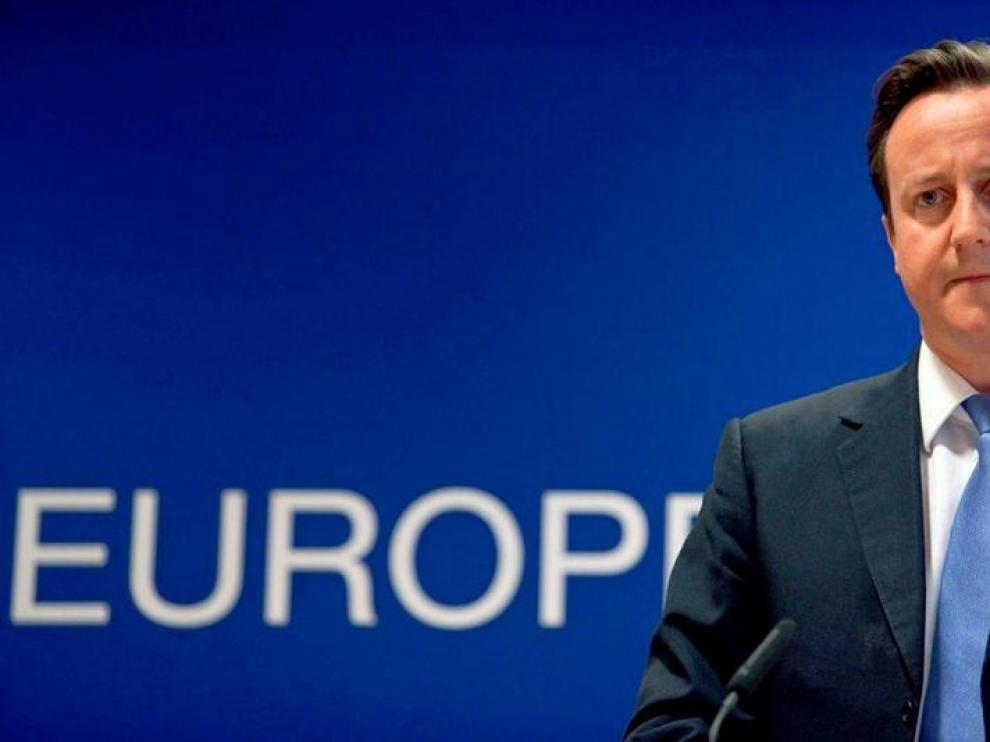 Cameron, en una cumbre europea