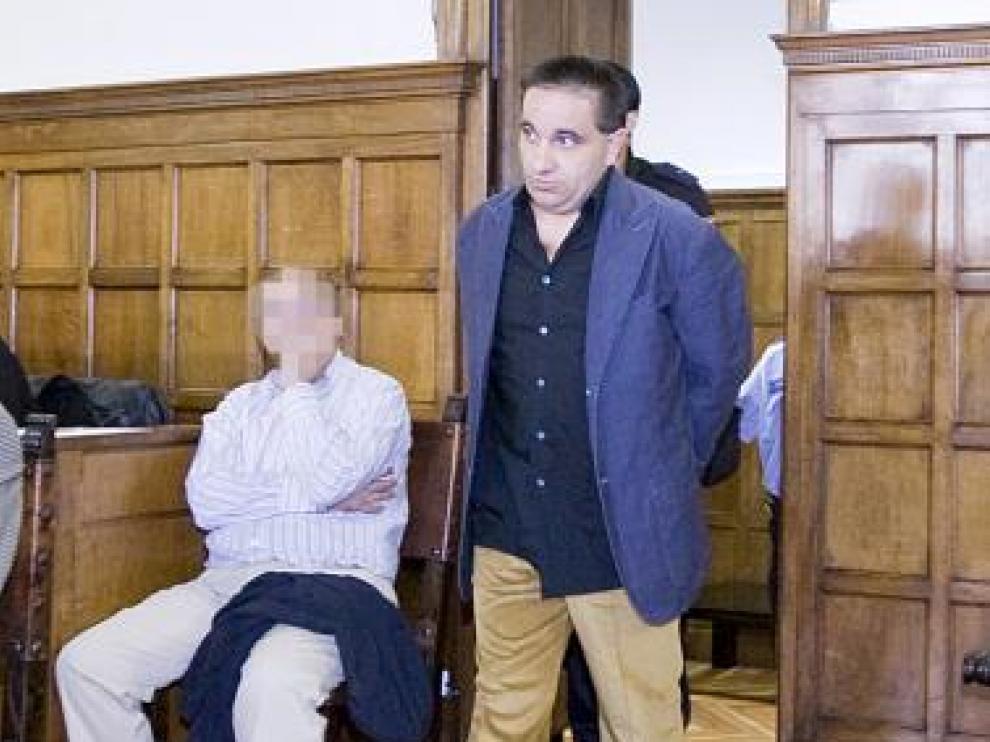 José Manuel Montero, ayer, en la sala de la Audiencia.