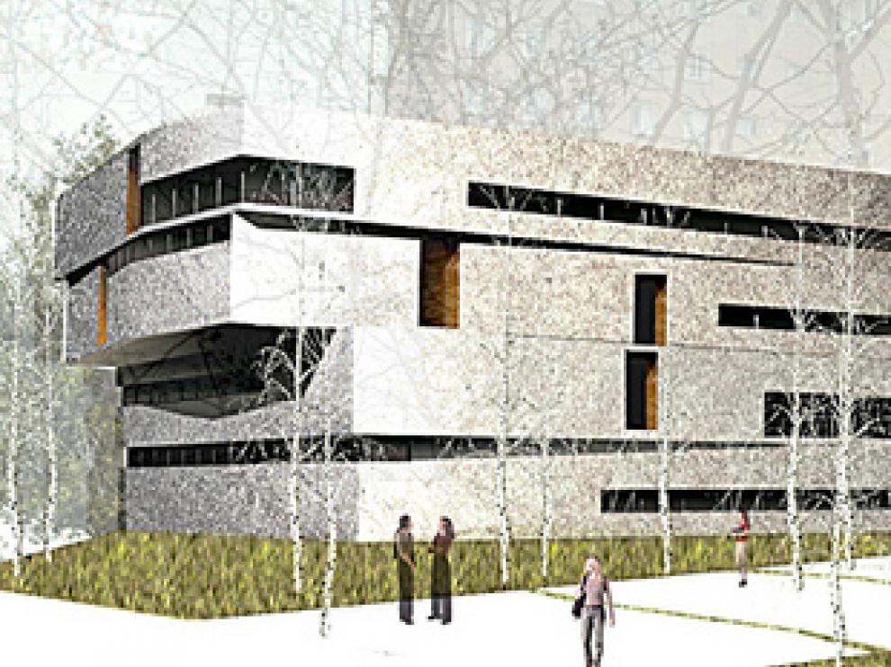 Recreación de la nueva facultad