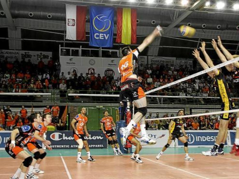 El CAI debutó en la 'Champions' el 2 de diciembre con un brillante triunfo ante el Belchatow.