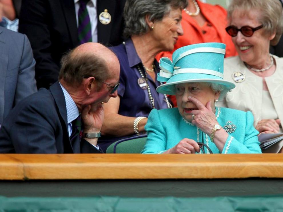 La Reina de Inglaterra ha visitado Wimbledon.