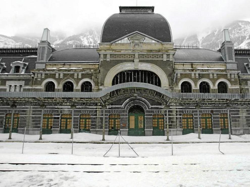 La estación de Canfranc