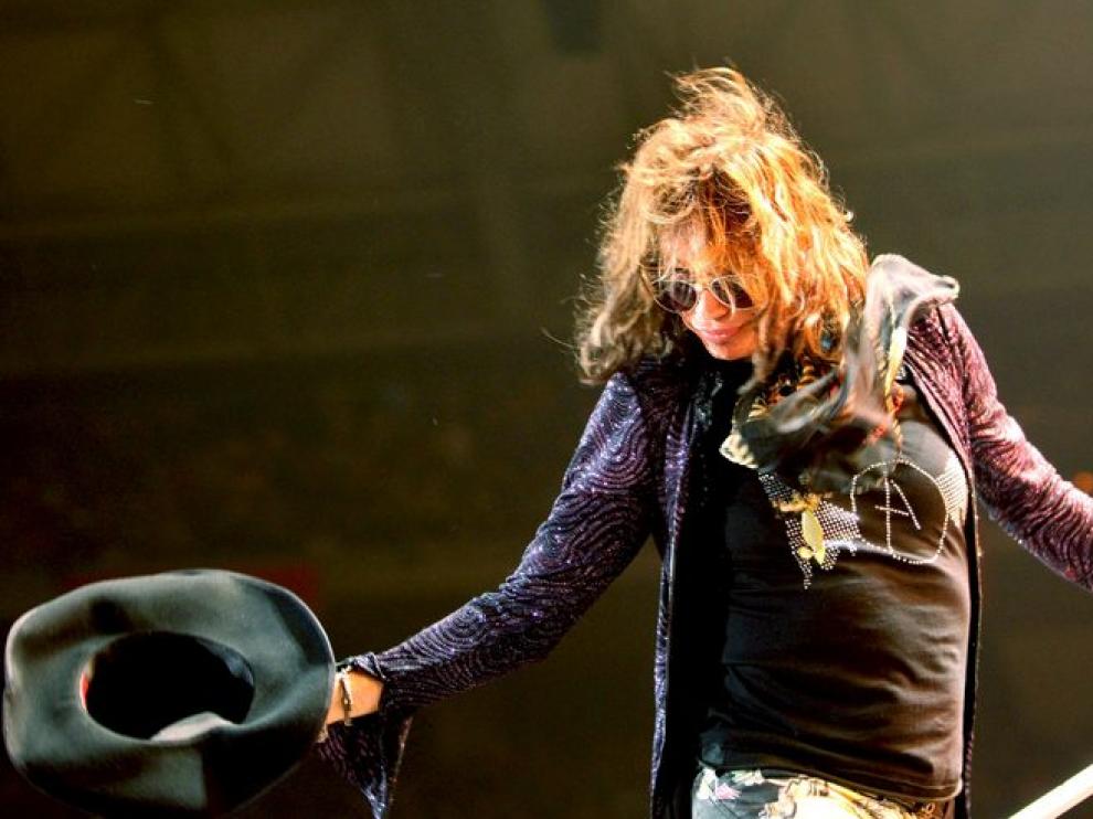El cantante de Aerosmith, Steven Tyler