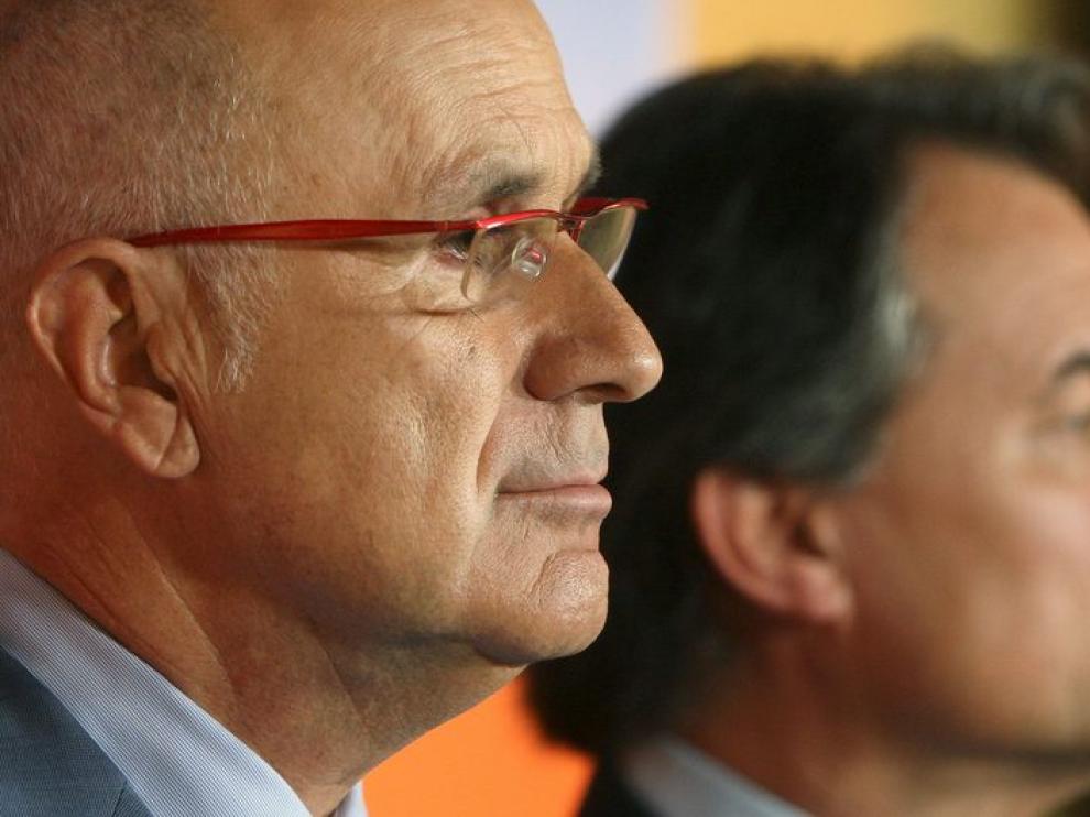 Los líderes de CiU, Duran i Lleida y Mas