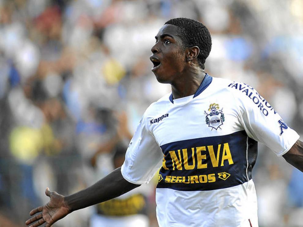El delantero colombiano