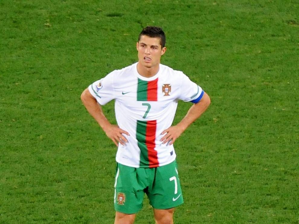 Ronaldo, en un partido del Mundial.