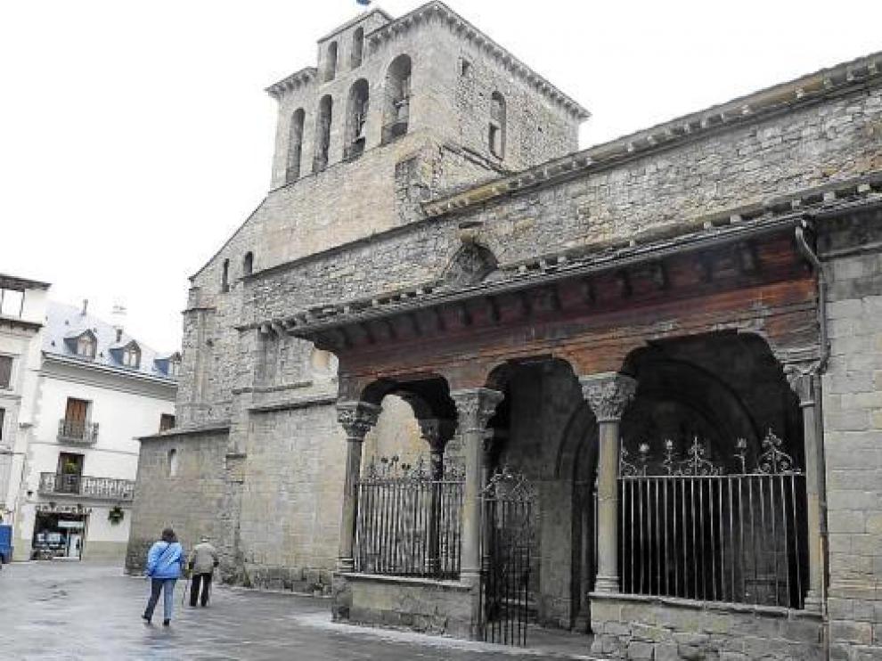 La catedral de Jaca, uno de los monumentos más destacados del conjunto histórico de la ciudad.