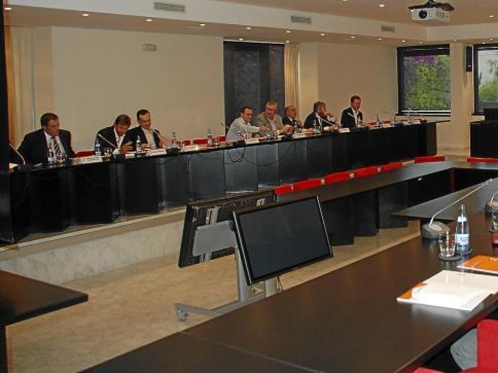 Imagen de una Asamblea pasada de la Asociación de Clubes de Baloncesto.