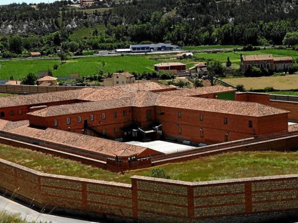 Vista general del centro penitenciario de Teruel, en el que hay ahora 230 presos.
