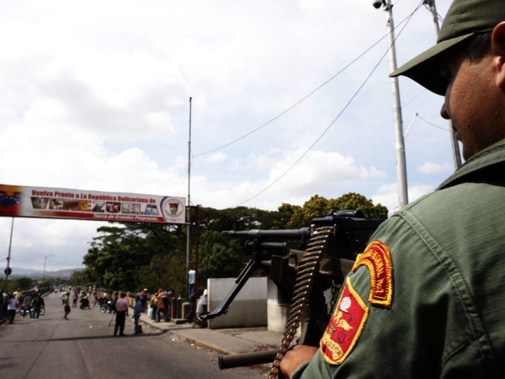 La frontera entre Venezuela y Colombia siempre está vigilada