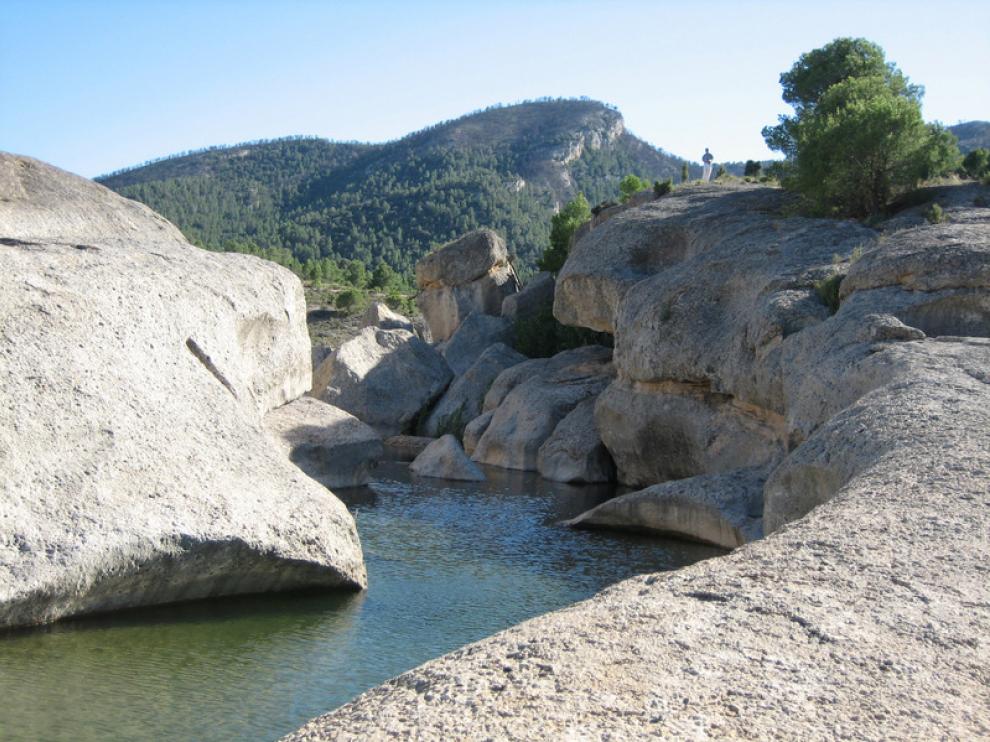 Río Bergantes, foto de archivo.