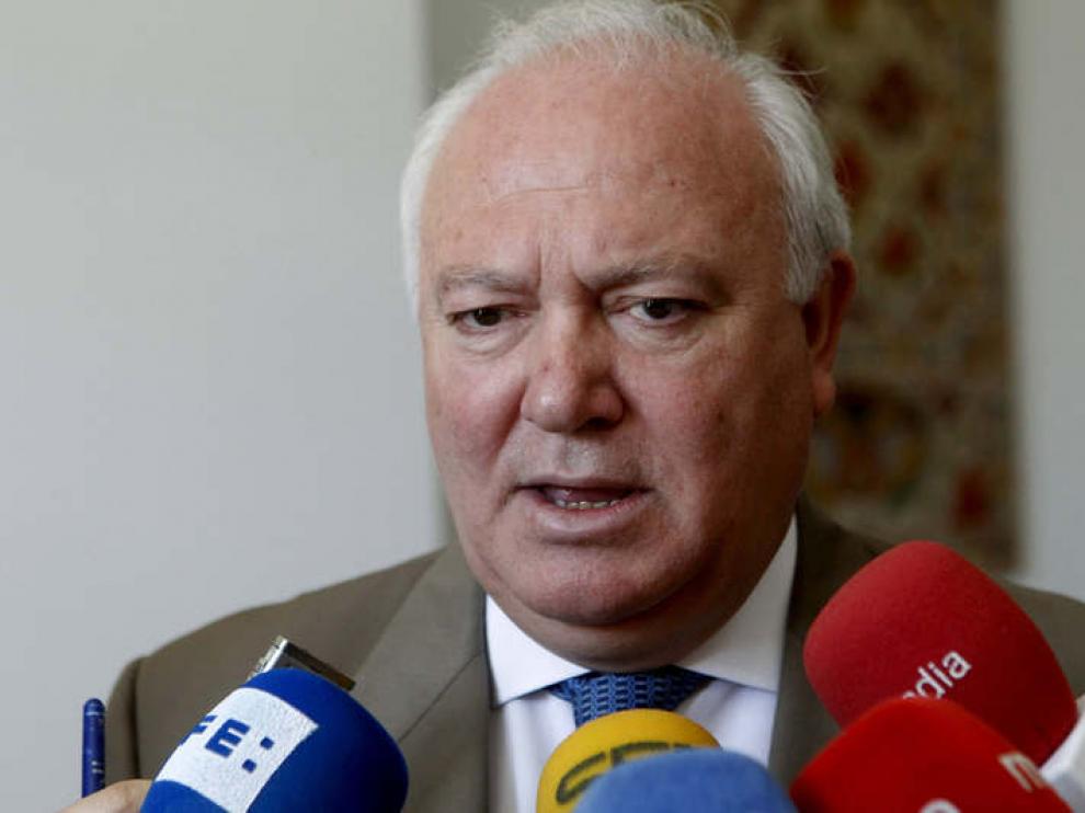 El ministro español de Asuntos Exteriores, Miguel Ángel Moratinos