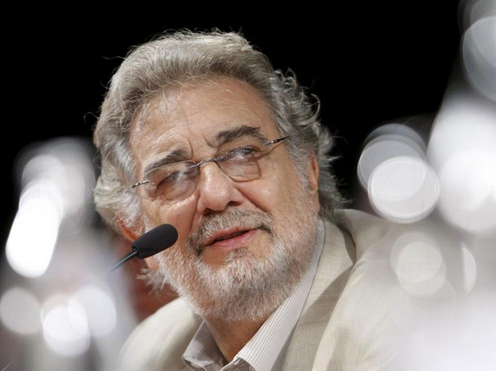 El tenor Plácido Domingo