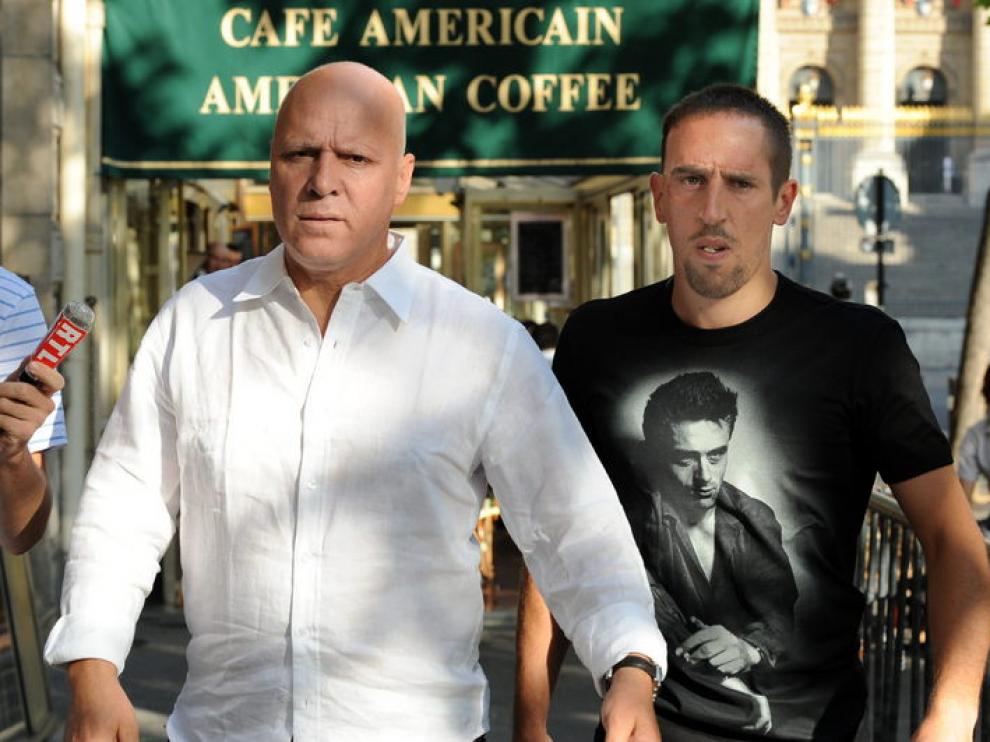 Ribery llega a los juzgados.
