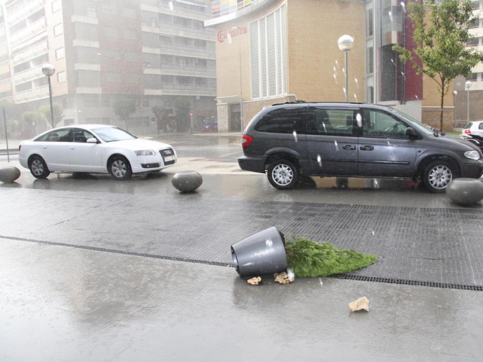 Granizo.
