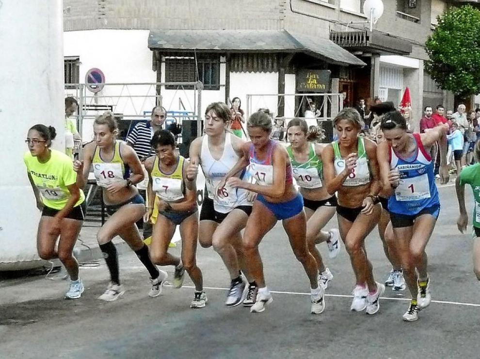 Entre la categoría femenina absoluta hubo mucha emoción hasta el final
