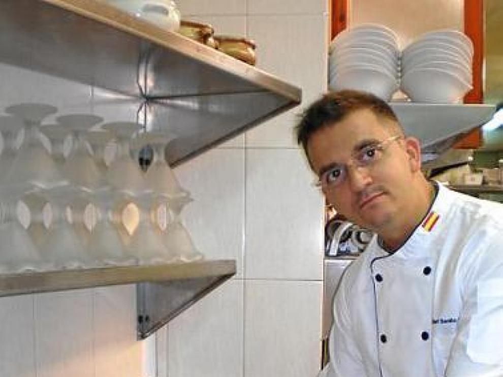 Benito Ostáriz, cocinero de la Parrilla de Benasque.