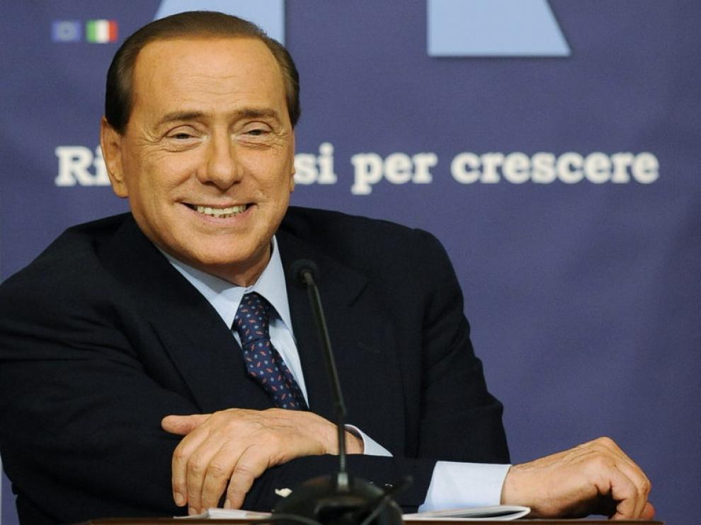 El primer ministro de Italia, Silvio Berlusconi