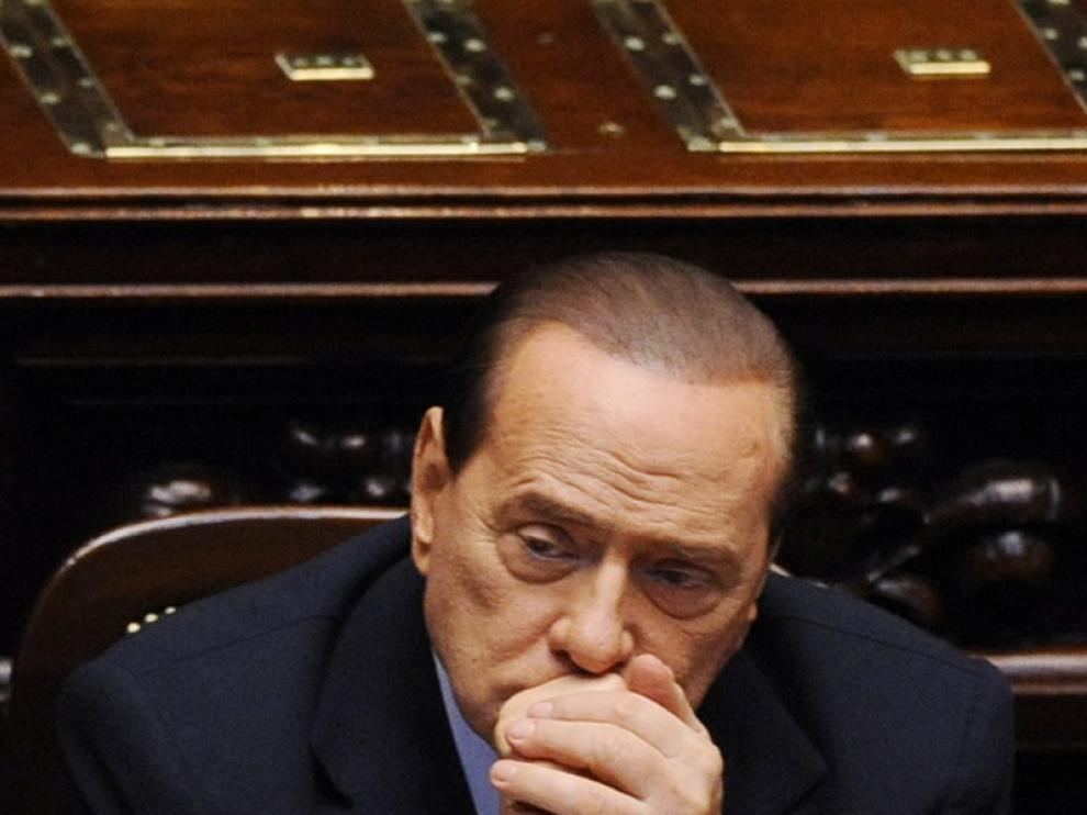 Berlusconi, en el Parlamento italiano