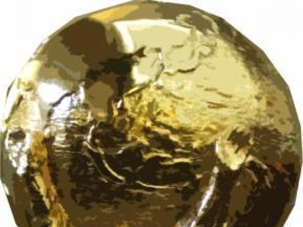 El trofeo que acredita al campeón del mundo de fútbol.