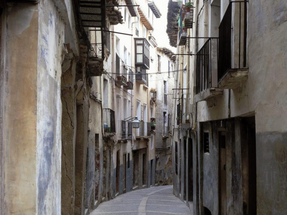 Una calle de la judería de Tarazona