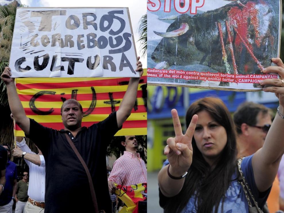 Enfrentamientos en Barcelona