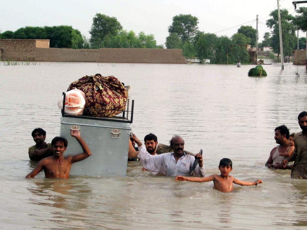 Inundaciones en Pakistán