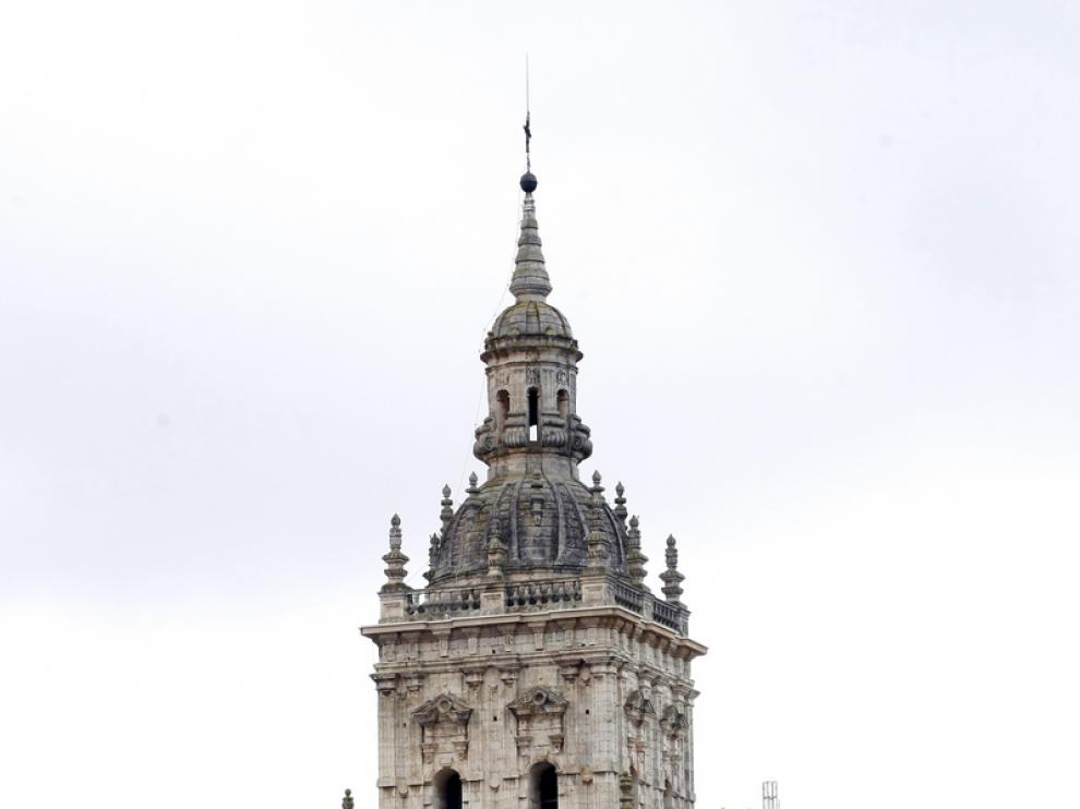 Imagen de las obras de restauración de la Catedral del año pasado
