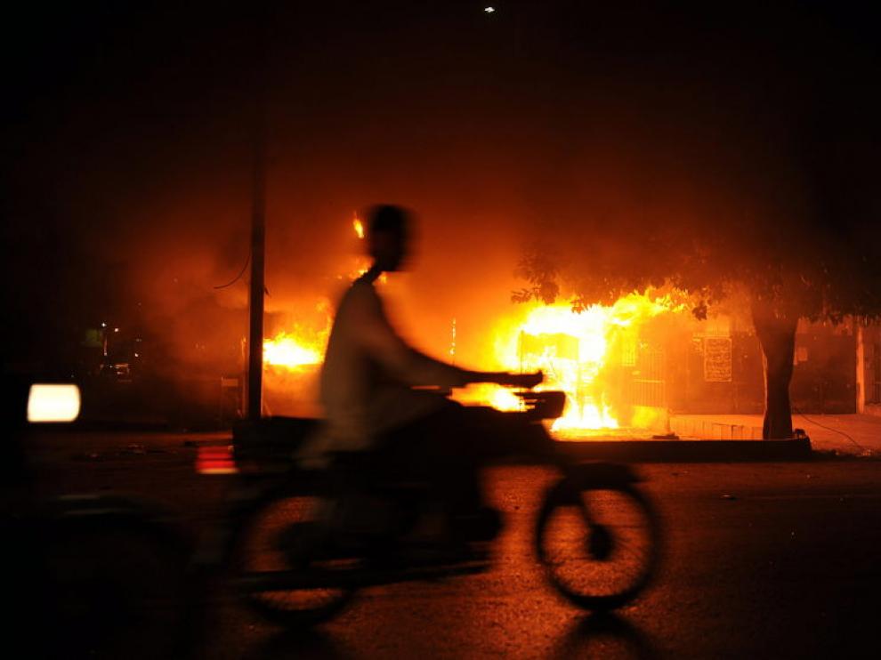 Disturbios en Karachi