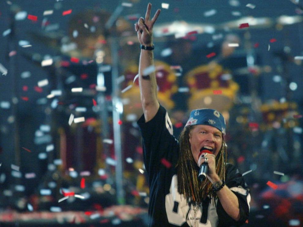 Axel Rose, líder de la banda
