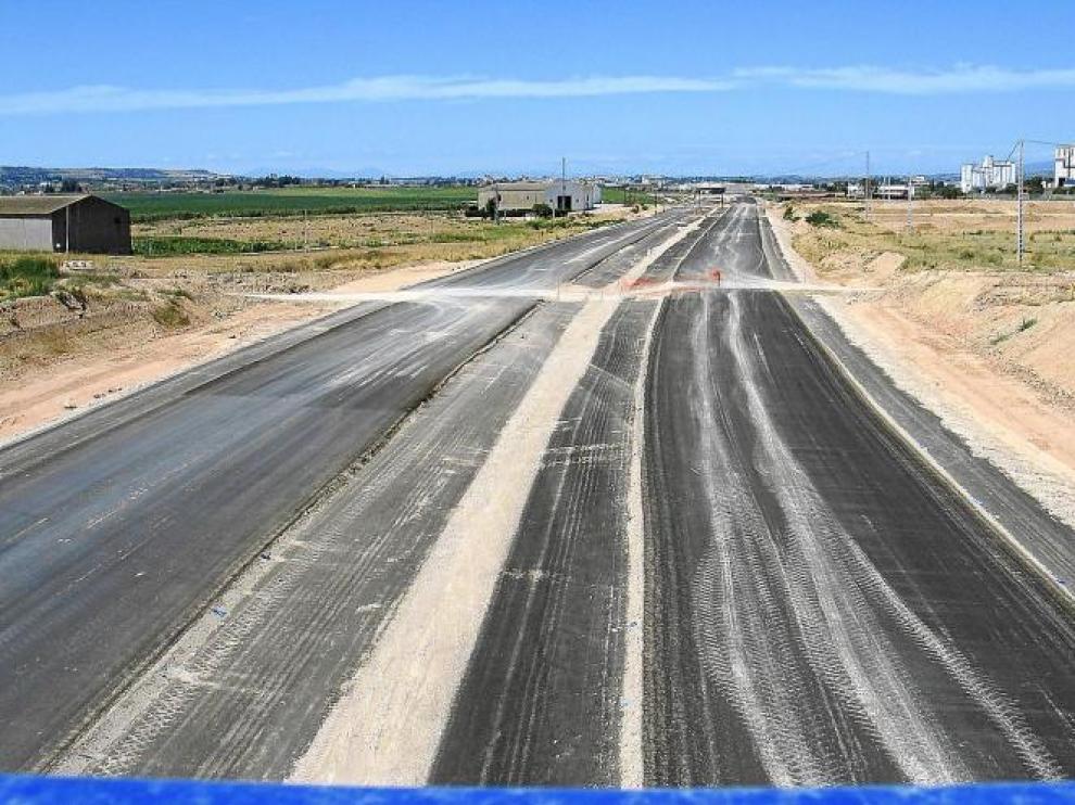 El único tramo en obras de la autovía a Lérida se paraliza a dos meses de su conclusión