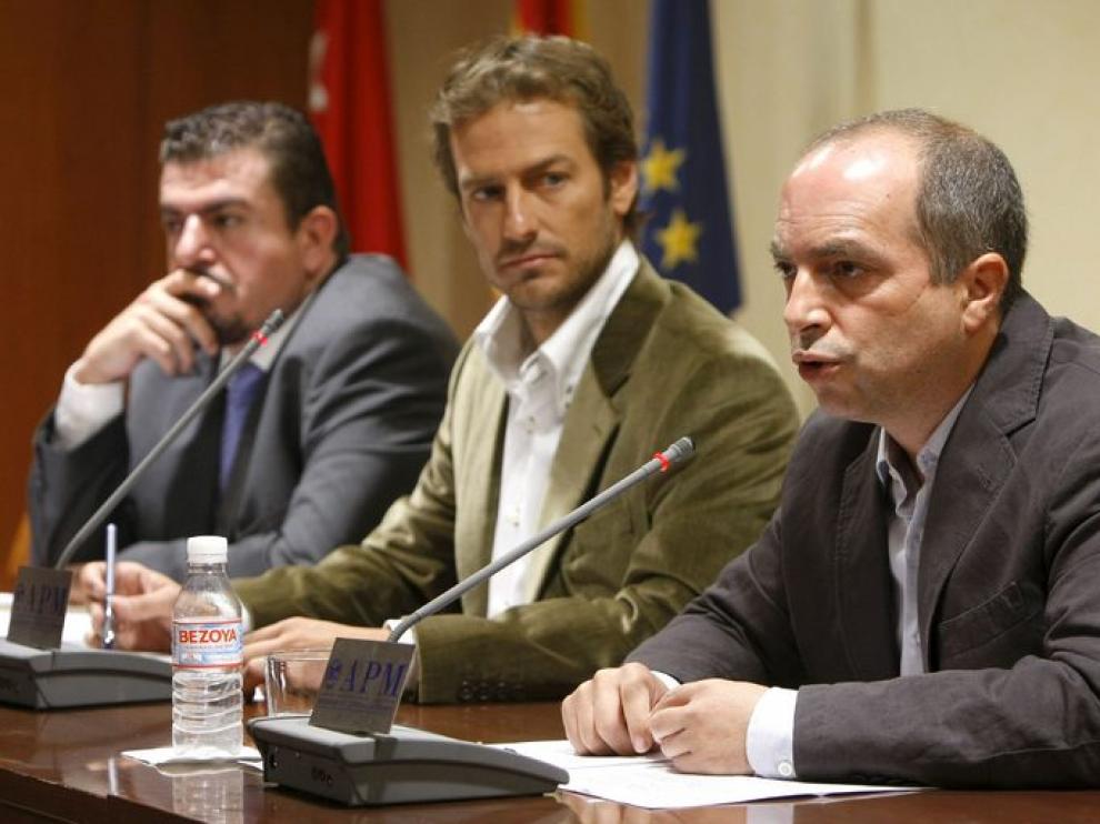 Rueda de prensa ofrecida por el sindicato de controladores.