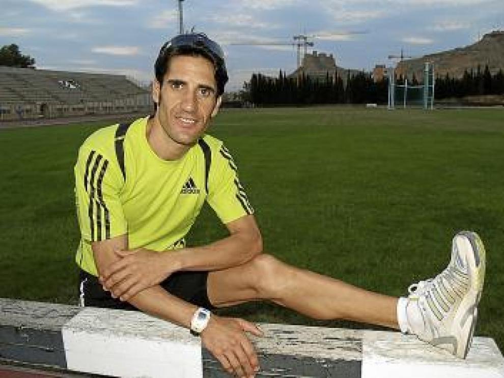 El atleta montisonense Eliseo Martín se va de vacaciones hoy.