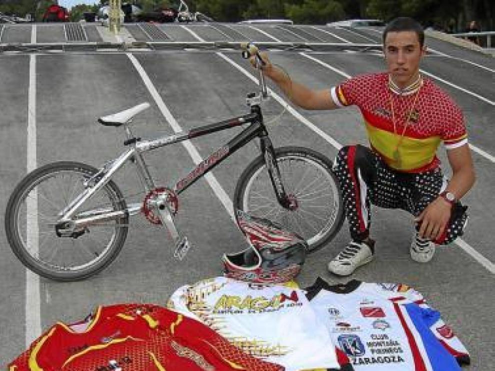 Rubén Crespo, campeón de España y de Aragón júnior.