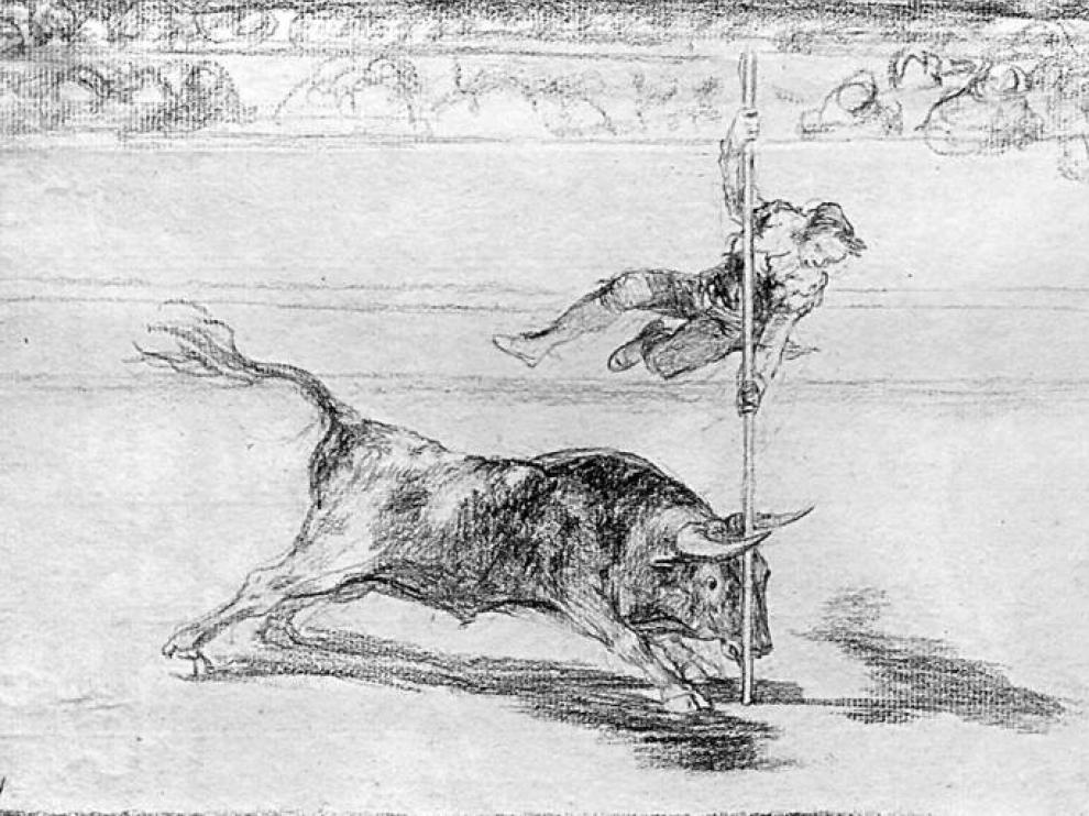 Grabado DE "LA TAUROMAQUIA" DE FRANCISCO DE GOYA